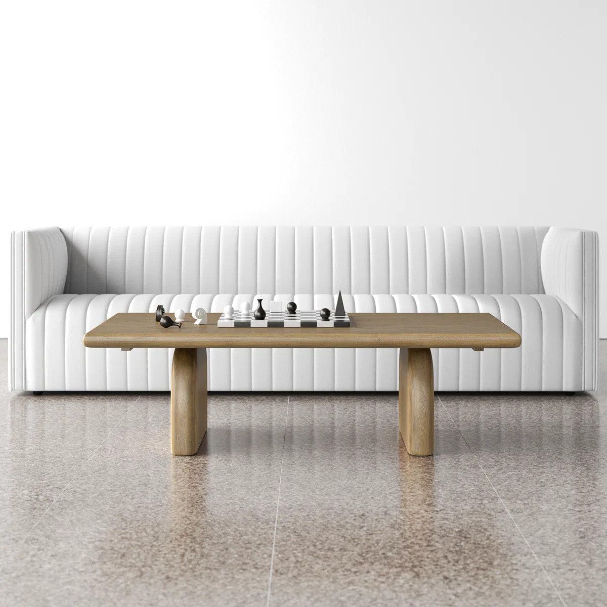Fen Solid Wood Top Single Coffee Table | Wayfair North America