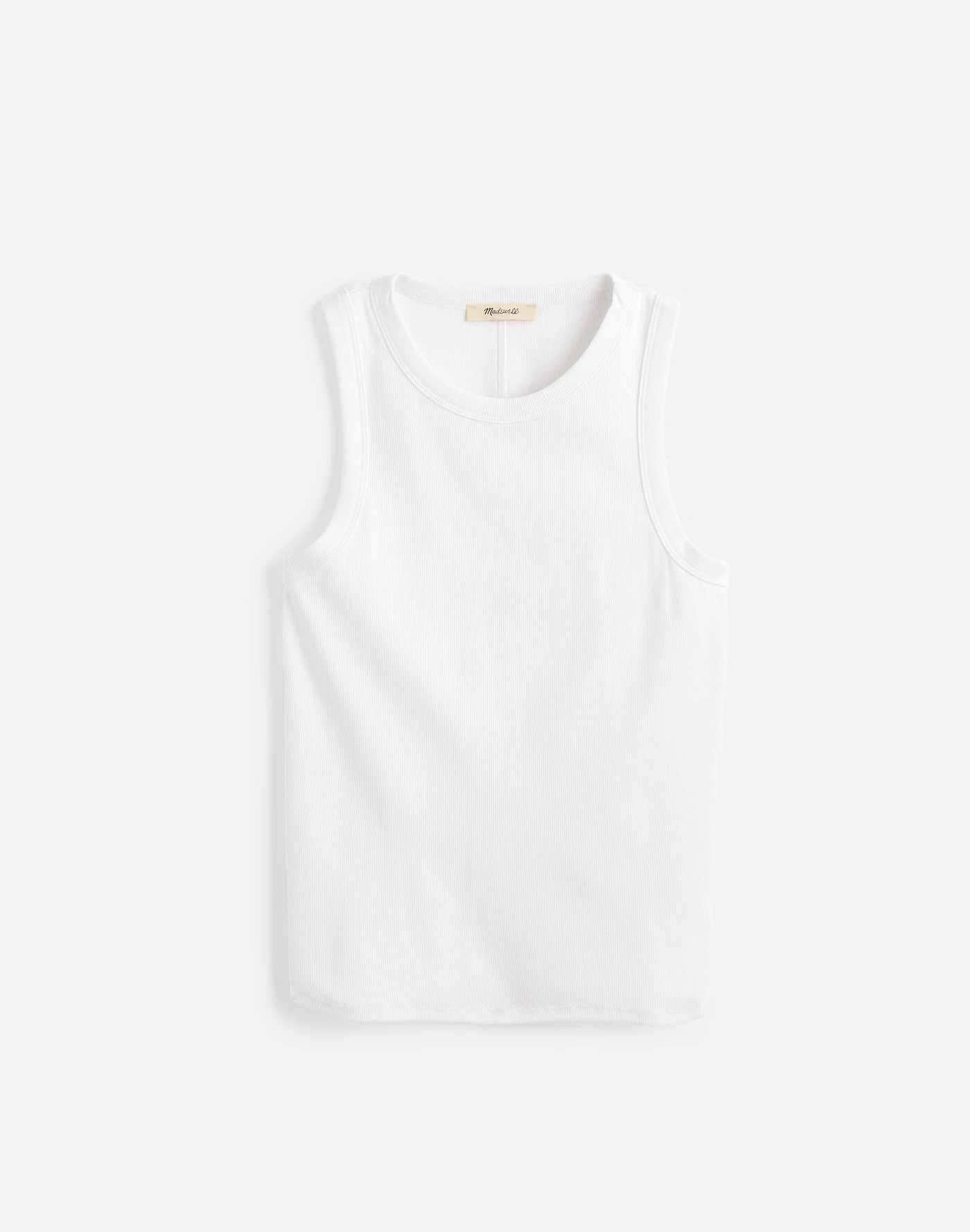 (Re)generative Cotton Ribbed Cutaway Tank | Madewell
