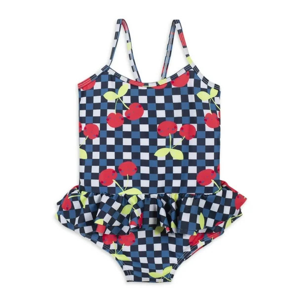 Gerber Baby Toddler Girl One-Piece Swimsuit - Walmart.com | Walmart (US)