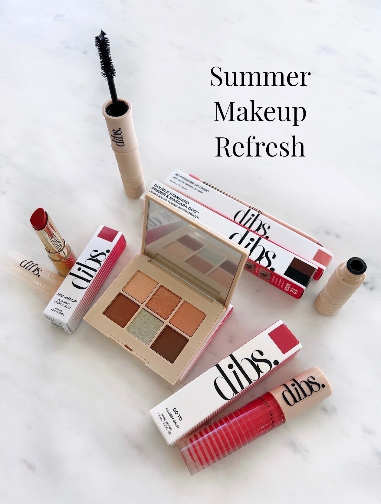 💄DIBS BEAUTY: Refresh your face for summer with DIBS. #dibsbeauty @DIBS Beauty         

🎨I’m sharing beautiful eyeshadow palettes, mascara, lipstick, glossy lip balm and lip liner.

💋You’re sure to find all the colors that you love. I sure did!

Eyeshadow - The Palm Pallette
Mascara - Double Standard Primer & Mascara Duo
Glossy Balm - Strawberry Summer
Jam Jam Lip - Raspberry Marmalade 
No Pressure Lip Liner - Girl Talk

#dibs

#LTKSeasonal #LTKOver40 #LTKSaleAlert #LTKTravel #LTKgrwm #LTKootd #LTKSwim #LTKselfcare #LTKU #LTKBeauty
