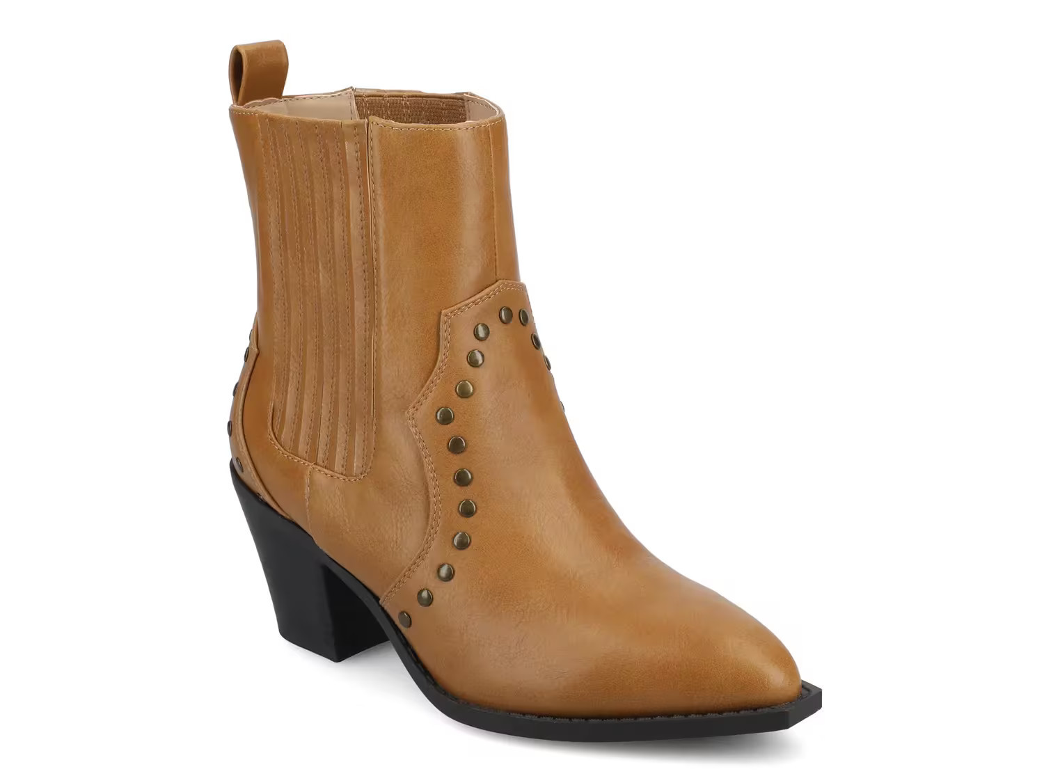 Journee Braylee Western Bootie | Women's | Dark Brown | Size 11 | Boots | DSW