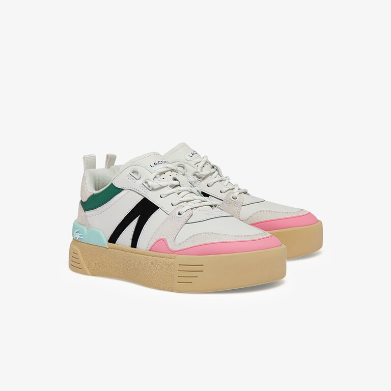 Women's L002 Leather Sneakers | Lacoste (US)