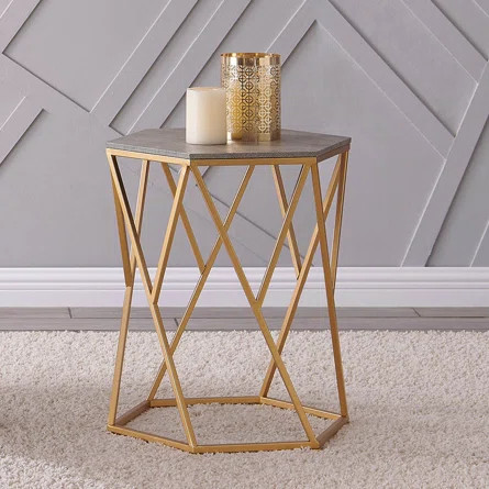 Dodgeville 22'' Tall Frame End Table | Wayfair North America