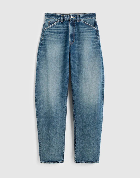 The Curvy Balloon Jean in Greendale Wash | Madewell