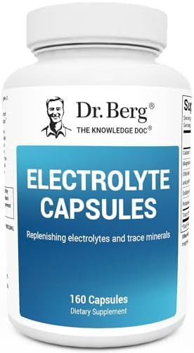 Dr. Berg Electrolyte Capsules - Electrolyte Supplements for Supporting Energy, Endurance, and Hyd... | Amazon (US)