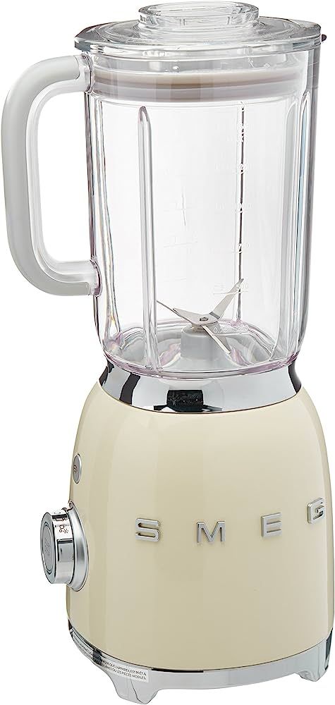 Smeg BLF01CRUS 50s Style Blender,, Cream, 48 Ounces | Amazon (US)