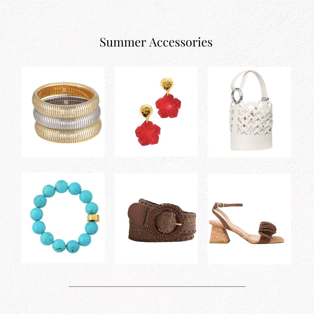 We love accessories- they can instantly update any outfit.    Here we have some favorites in statement worthy red.   
Add a white tee, and pair of blue denim and you are set for a subtle 4th of July outfit!!🇺🇸

#LTKgrwm #LTKSeasonal #LTKootd
