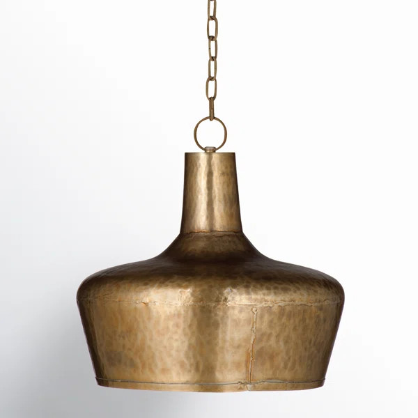 Rebecca 1 - Light Brass Single Pendant | Wayfair North America