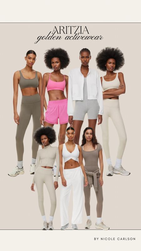 Aritzia golden activewear collection. I want them all!! 

#LTKfitness #LTKstyletip