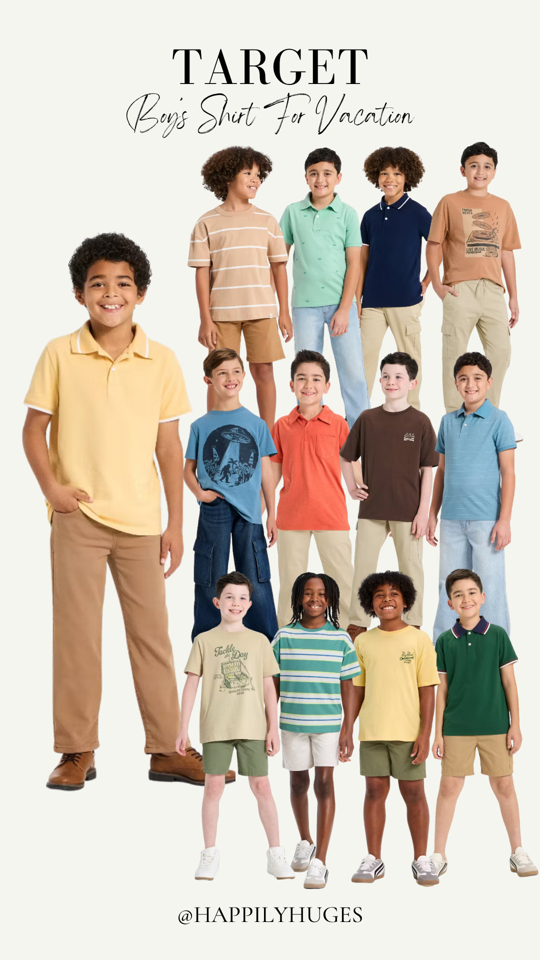 Vacation ready looks with boys’ shirts from Target. 

 #LTKTravel #LTKKids