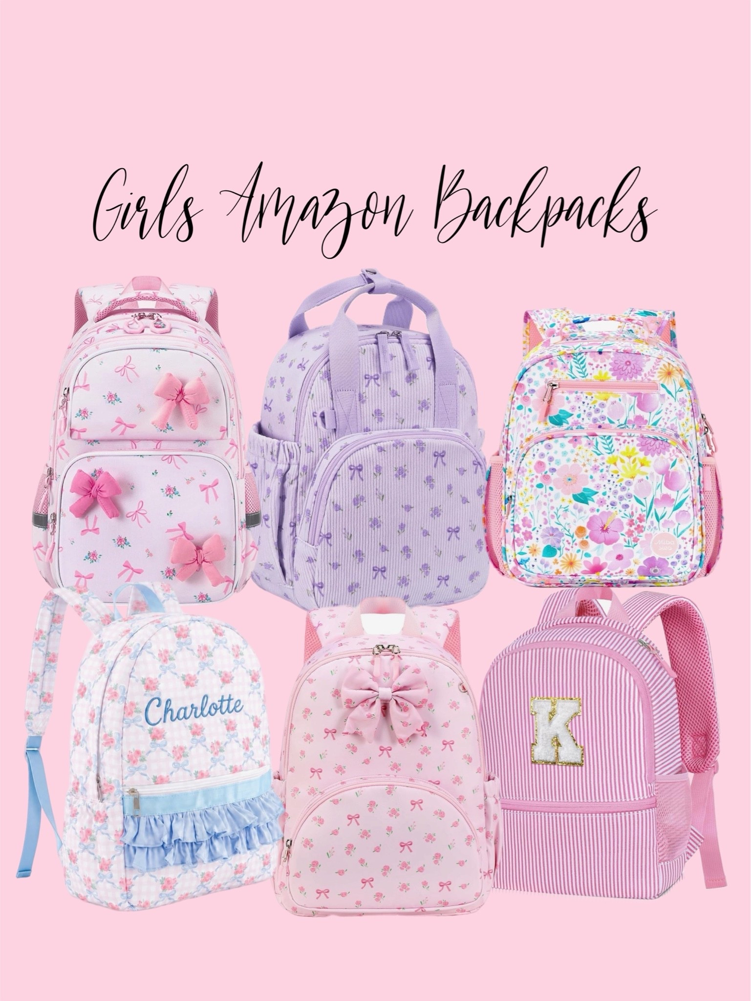Girls Amazon back packs. Back to school!

#LTKmomlife #LTKKids #LTKmorningroutine