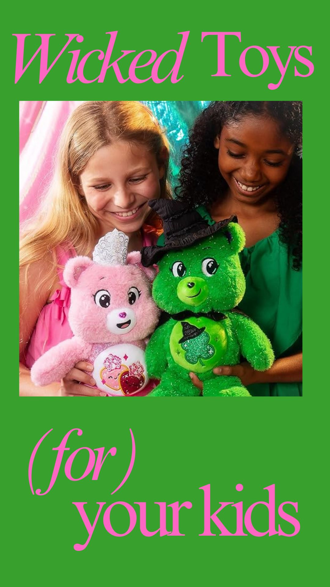 The Ultimate Wicked Gift Guide: Magical Toys & Merch Kids Will Love

The Wicked movie has taken the world by storm, and these magical toys and accessories are perfect for young fans. From adorable Care Bears to enchanting games and accessories, find the perfect Wicked-themed gifts that bring the magic of Oz home. Whether you're shopping for birthdays, holidays, or just because, these officially licensed products will delight any Wicked superfan.

#WickedMovie, #WickedMerch, #GiftsForKids, #WickedToys, #WickedTheMusical, #KidsGifts, #WickedFans, #ToyGiftGuide, #HolidayGifts, #MovieMerch, #WickedCollection, #CareBears, #KidsPresents, #WickedObsessed, #MagicalGifts
 

 #LTKGiftGuide #LTKHoliday #LTKKids
