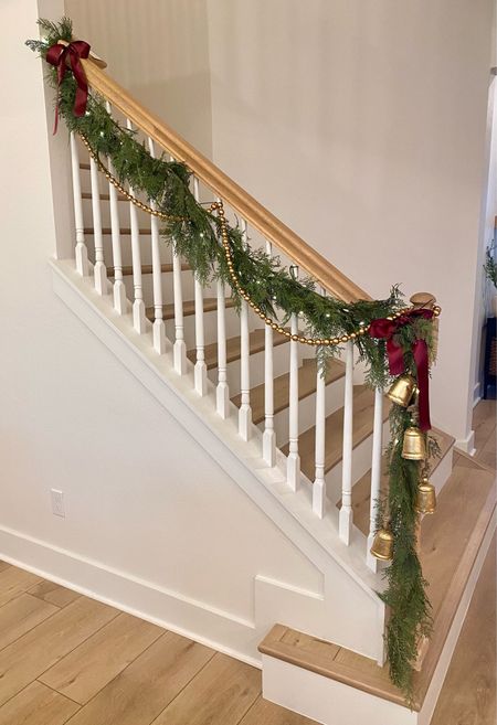 Our Christmas staircase ❤️🎄

#LTKSeasonal