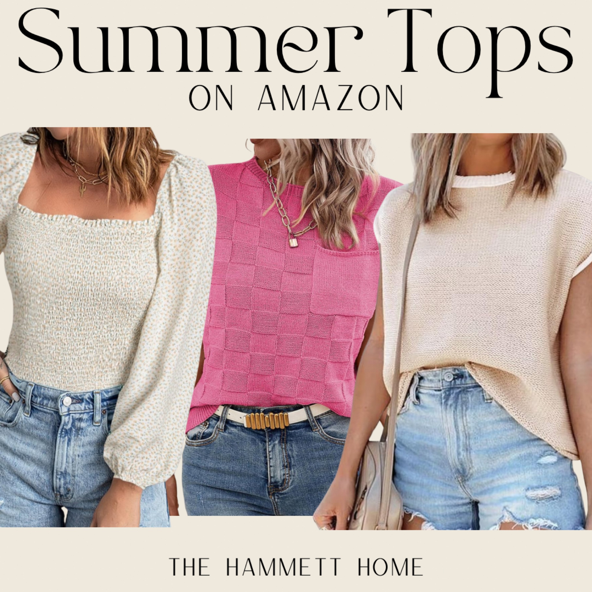 Update your summer wardrobe without breaking the bank!


Amazon, clothes, outfits, wardrobe, summer, spring, tops, casual, workwear, affordable, trending, trendy, viral

#LTKsalealert #LTKfindsunder50 #LTKstyletip