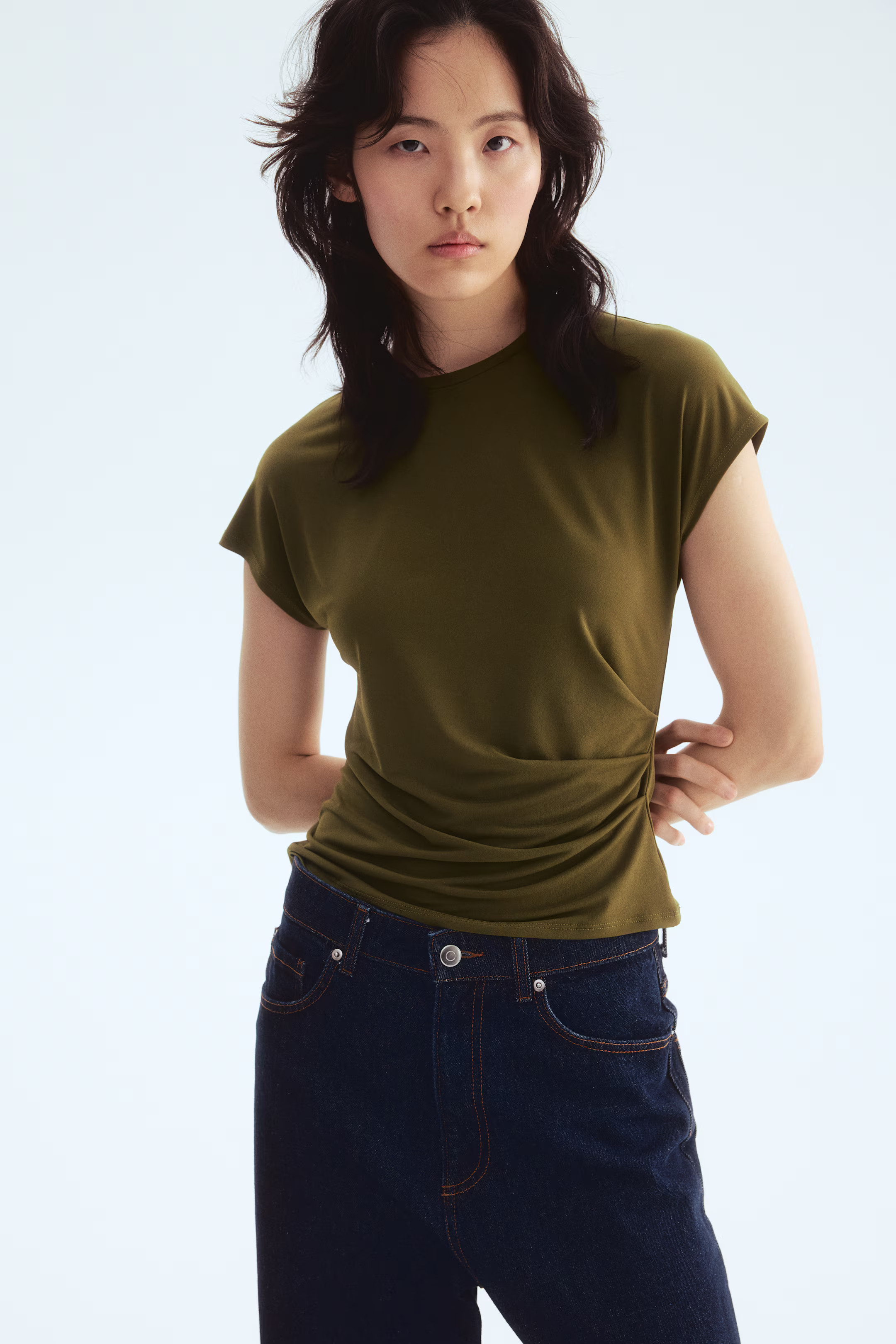 Cap-Sleeved Top | H&M (US + CA)