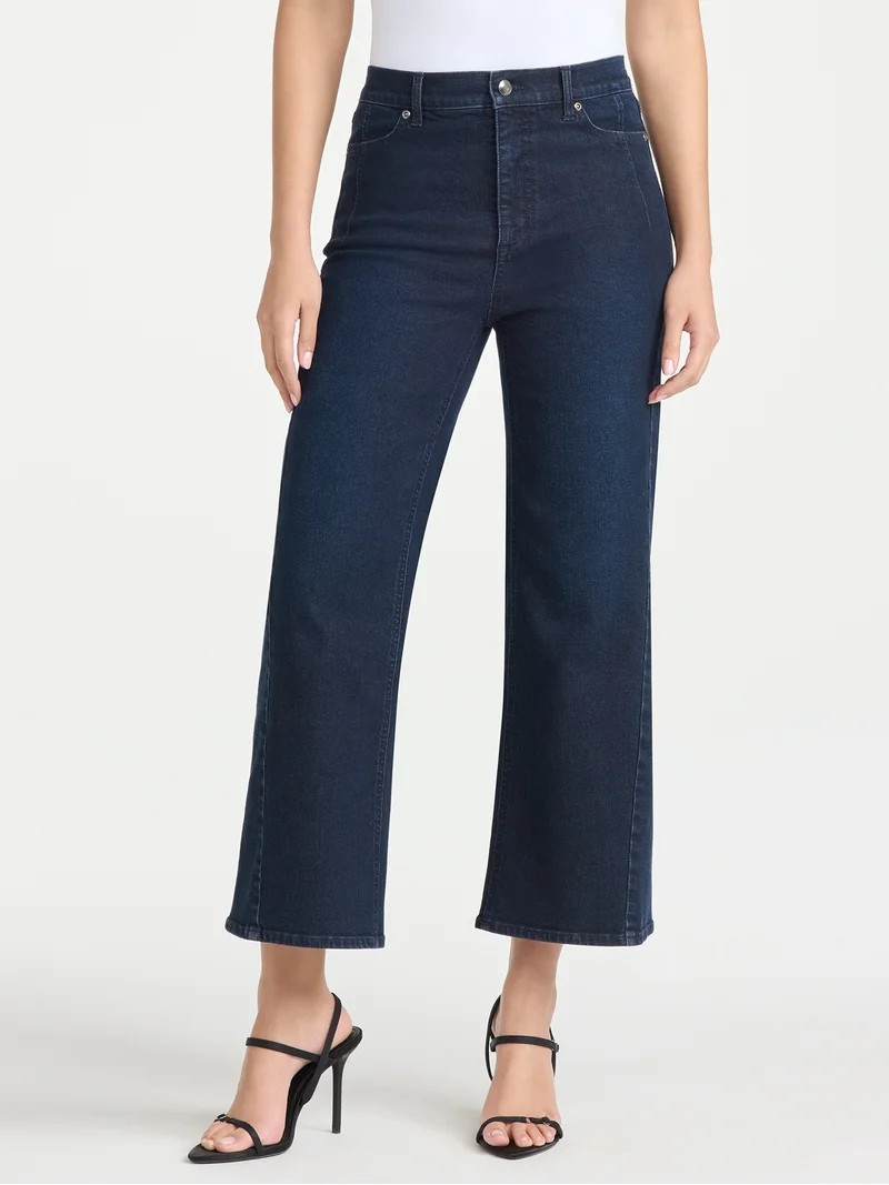 Sofia Vergara Women's Margot Super Wide Crop, Sizes 0-20 | Walmart (US)
