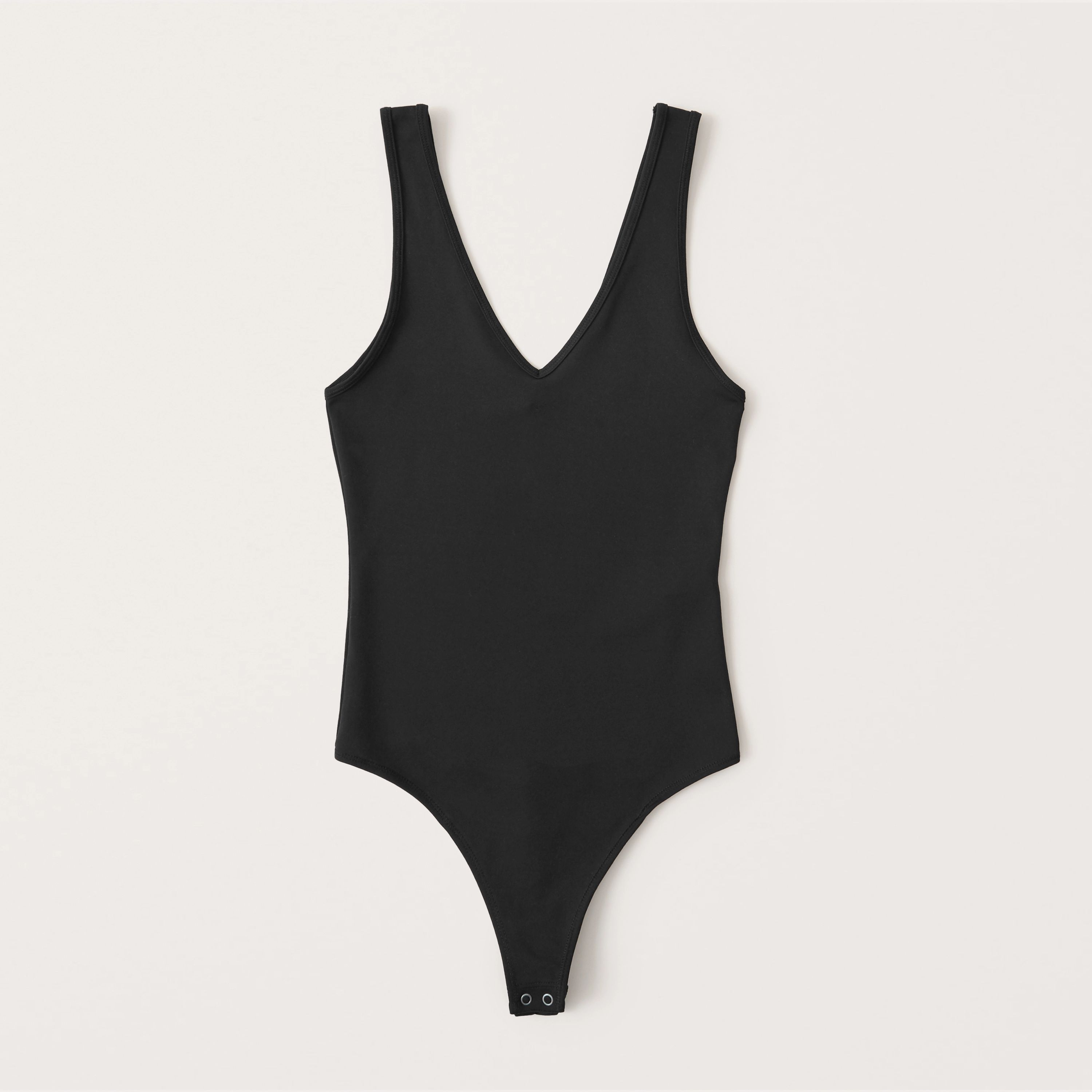 Seamless V-Neck Bodysuit | Abercrombie & Fitch (US)