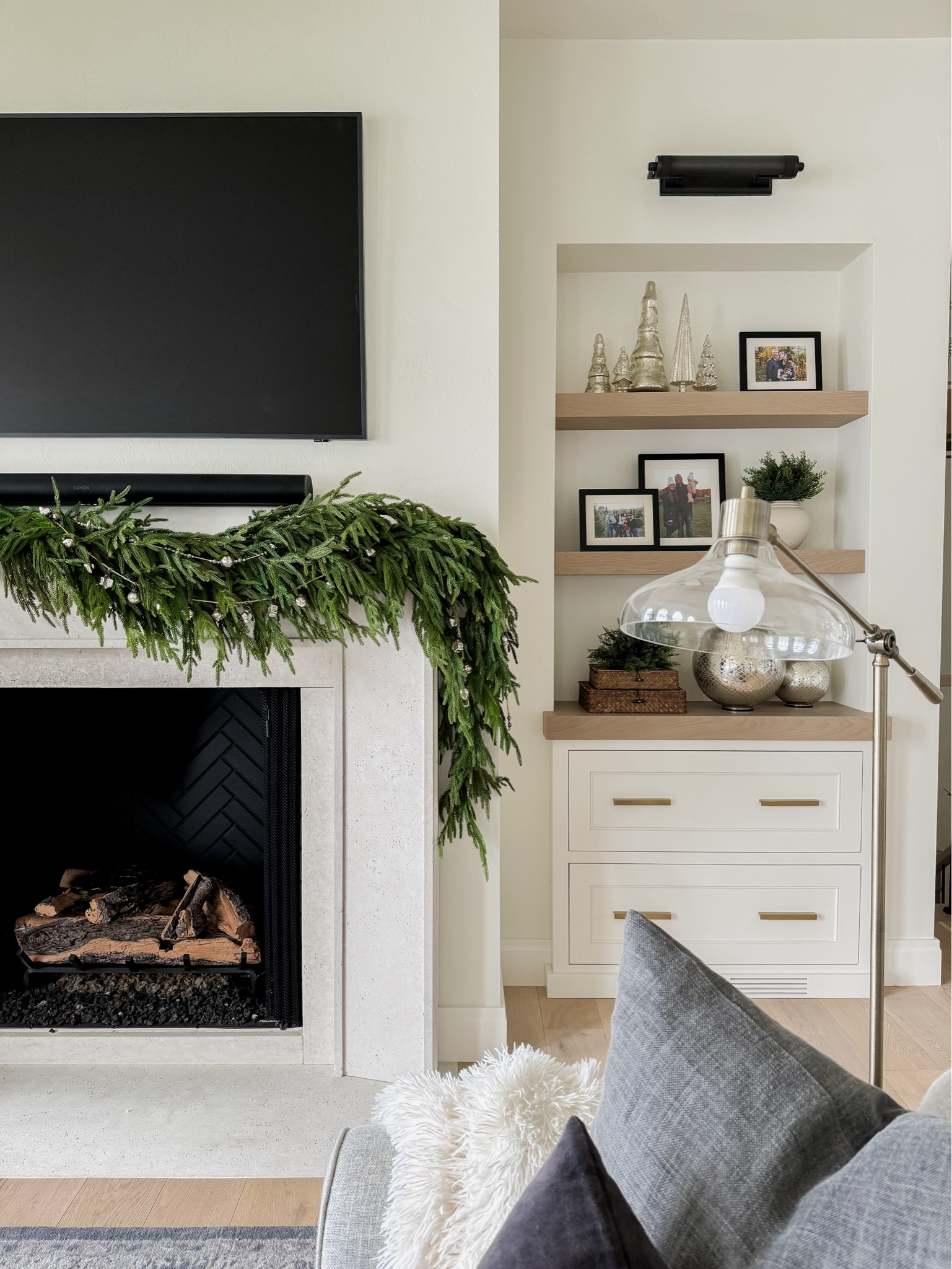 Mantel styling! So happy with how this years mantel turned out!

#LTKHoliday #LTKhome #LTKSeasonal