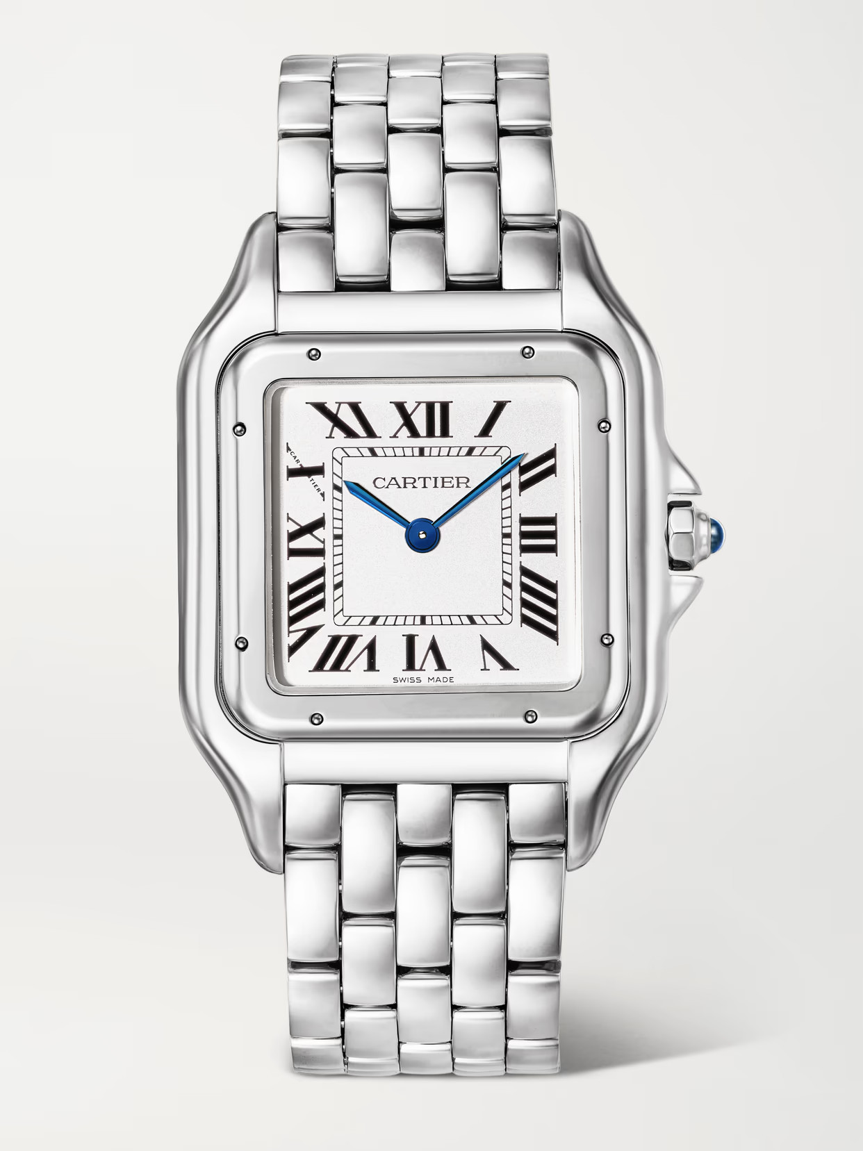 Cartier - Panthère De Cartier Large 31mm Stainless Steel Watch - White | NET-A-PORTER (UK & EU)