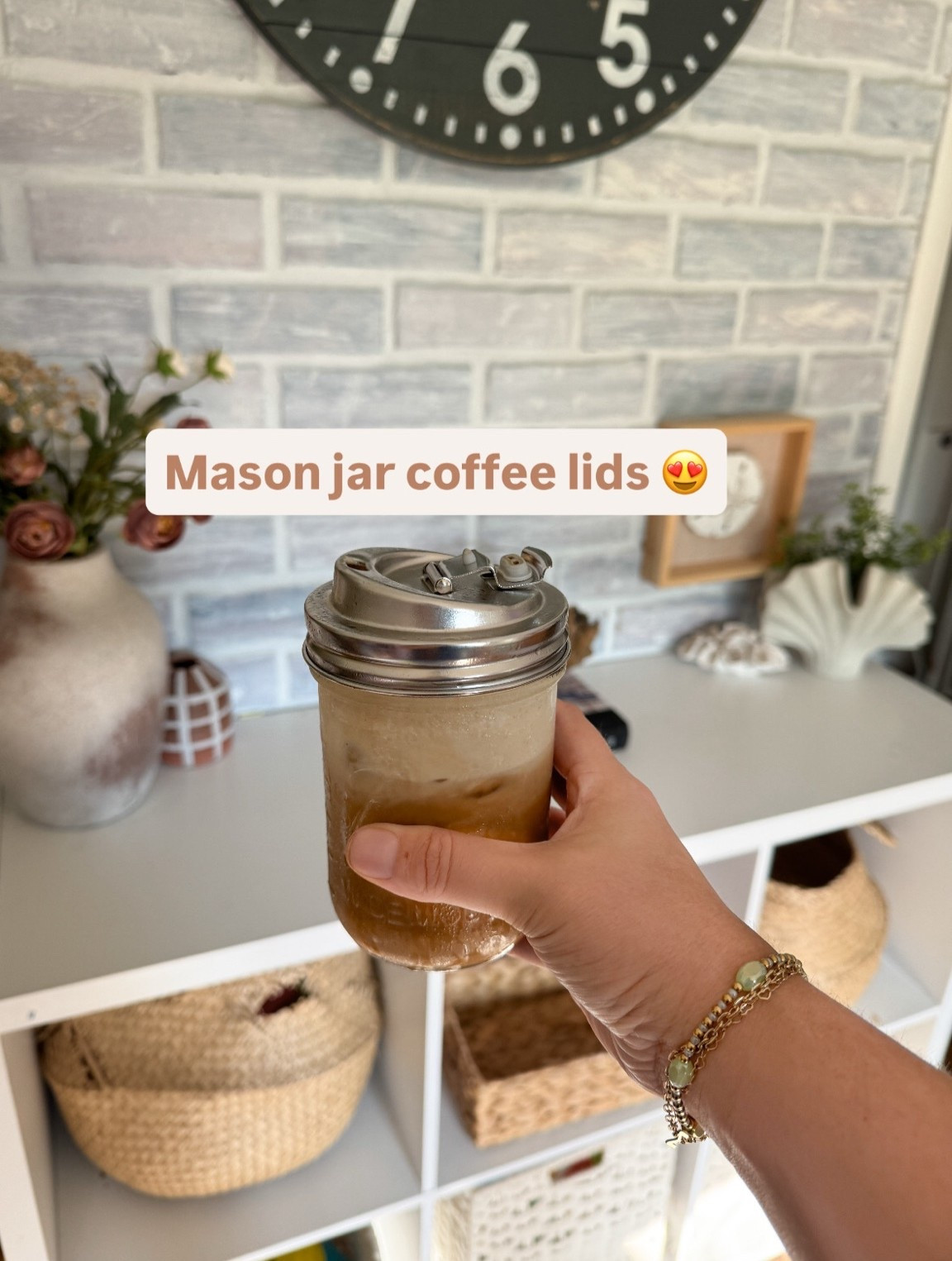 A new way to drink your coffee and iced lattes in a mason jar 😍

#LTKSeasonal #LTKHome #LTKmorningroutine
