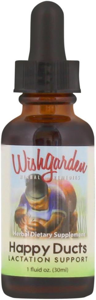 WishGarden Herbs - Happy Ducts, Organic Herbal Lactation Support Supplement, Supports Natural Lac... | Amazon (US)