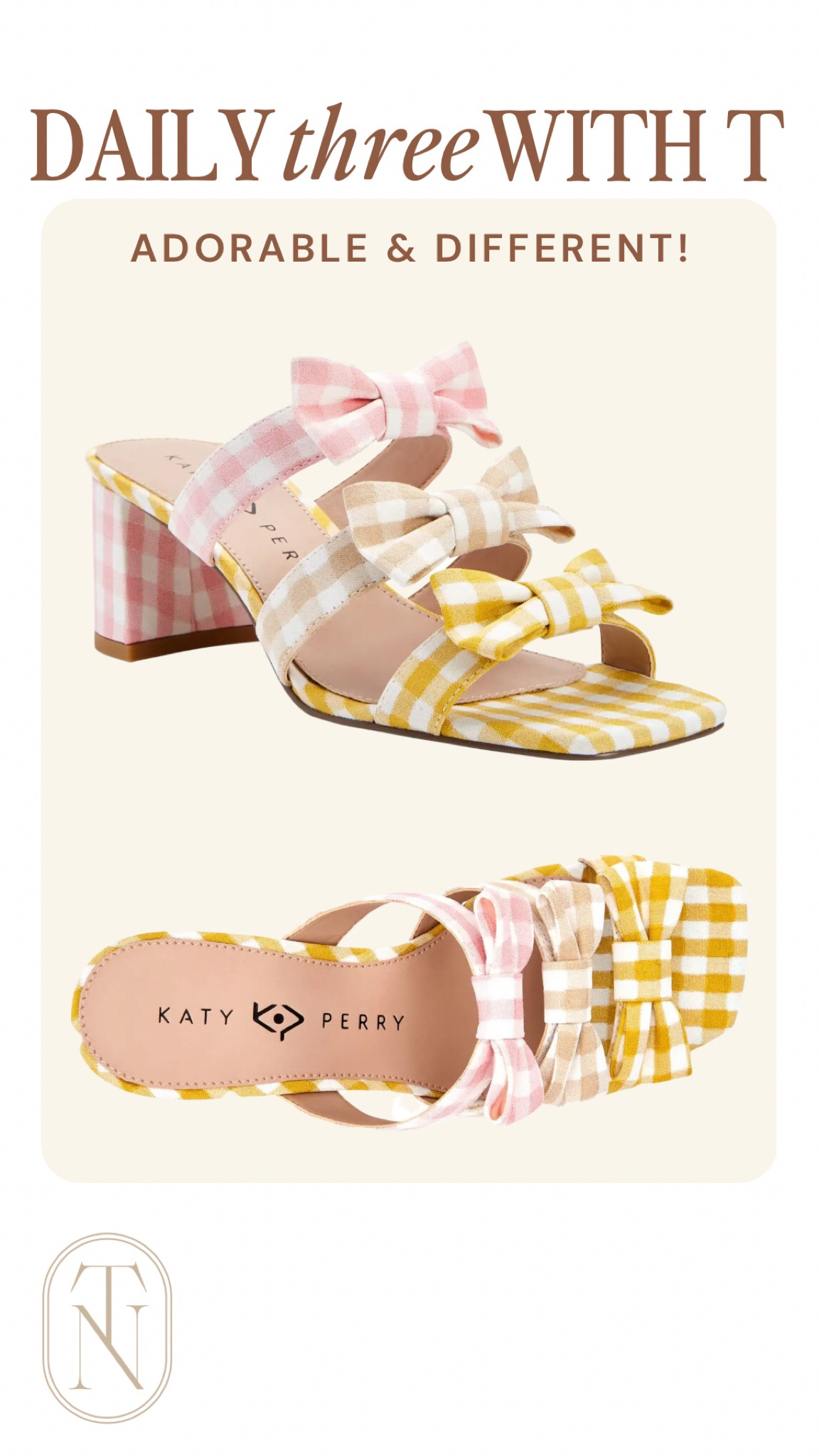 Spring and Easter sandals gingham print 

#LTKSeasonal #LTKFind #LTKunder100
