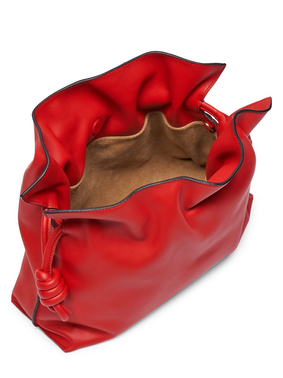 Flamenco Leather Drawstring Clutch | Saks Fifth Avenue