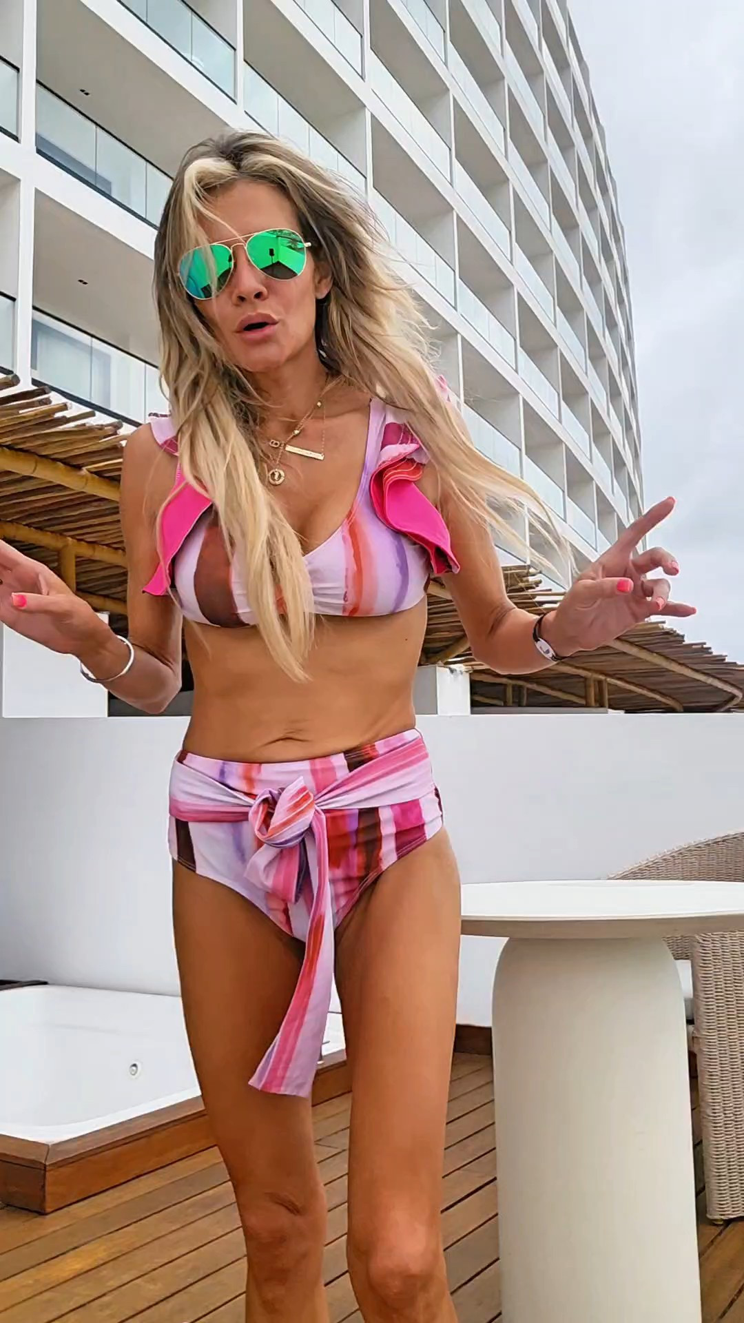 Weather sucks but at least the suit is cute

#LTKootd #LTKSwim #LTKOver40