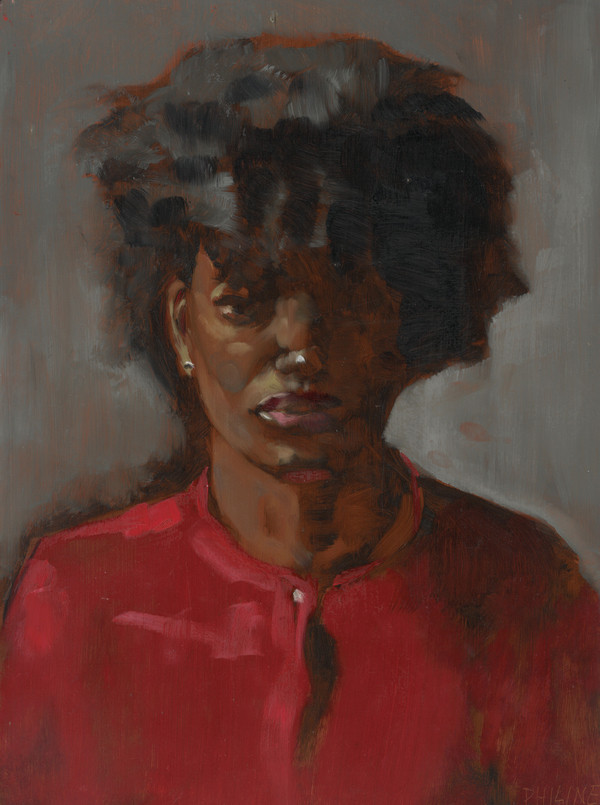 Red Blouse | Artfully Walls