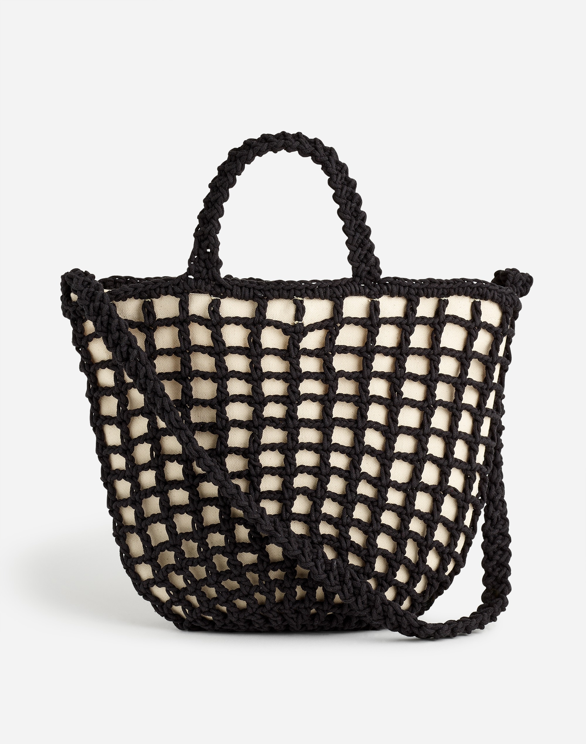The Crocheted Shoulder Bag | Madewell