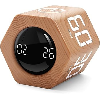 Productivity Timer 1, 5, 10, 30, 60 Minutes Preset, Desk Cube Timer with Gravity Sensor/Mute/Vibr... | Amazon (US)