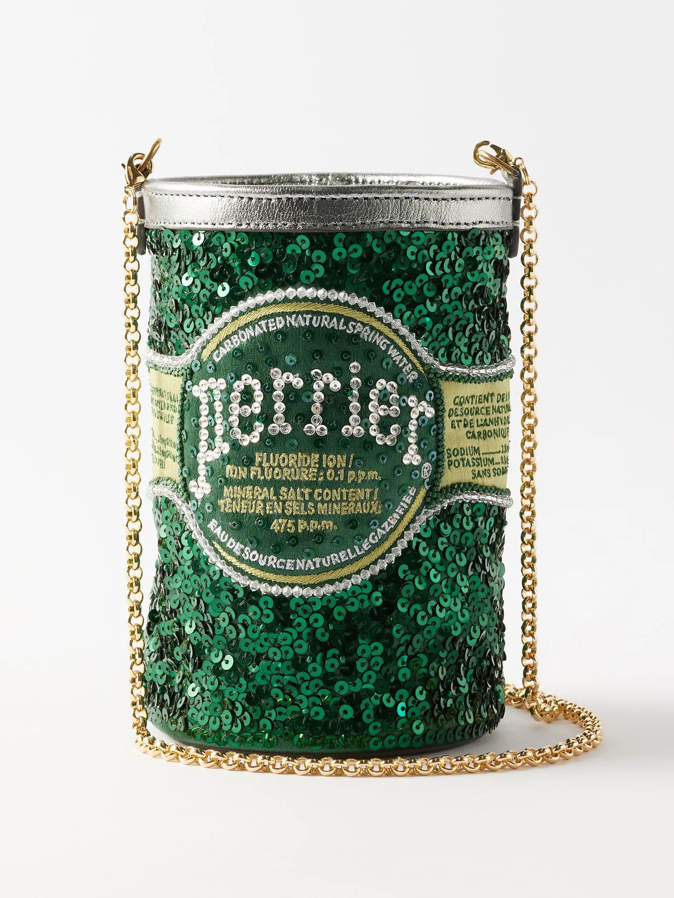 Perrier sequinned cross-body bag | Matches (UK)