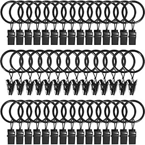 AMZSEVEN 44 Pack Metal Curtain... | Amazon (US)