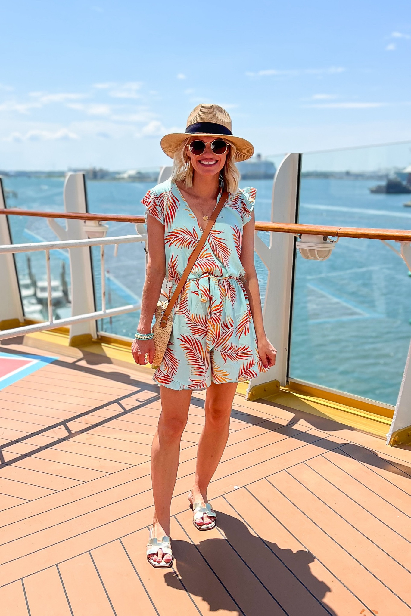 What I wore on my cruise vacation! I love this romper! I’m wearing a small  

#LTKFindsUnder50 #LTKStyleTip #LTKTravel