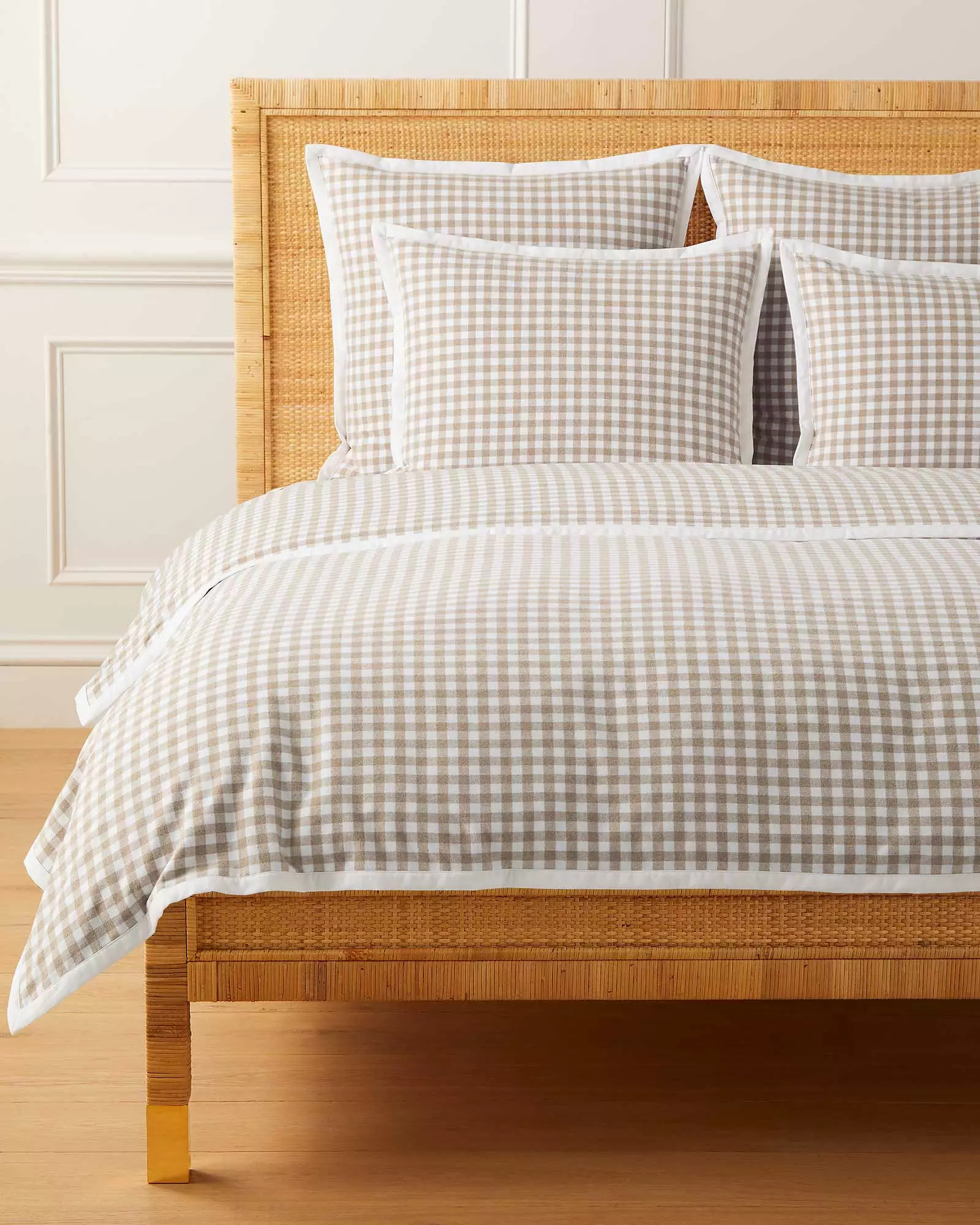 Belvedere  Flannel Duvet Cover | Serena and Lily