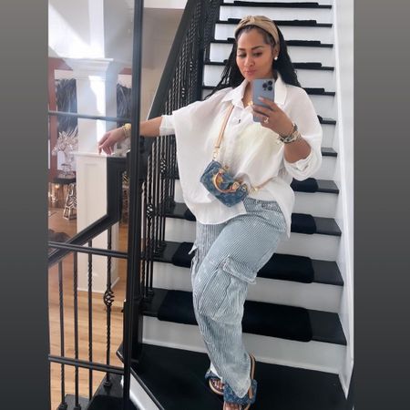 Tammy Rivera in pants from Target @charliesangelll I been getting a lot of DM’s about these pants chile they from Target 🎯