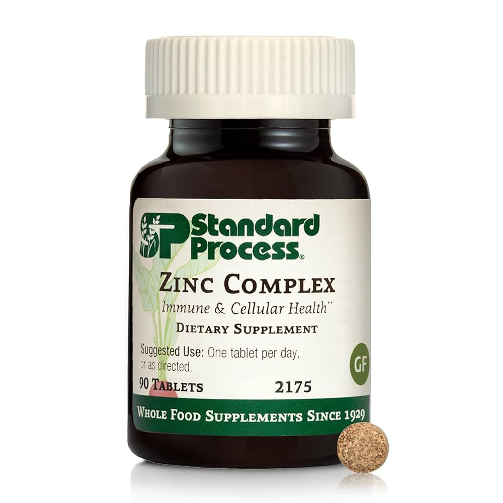 Standard Process Zinc Complex - Enzyme Function Support to Aid Normal Testes Function - Supports ... | Amazon (US)