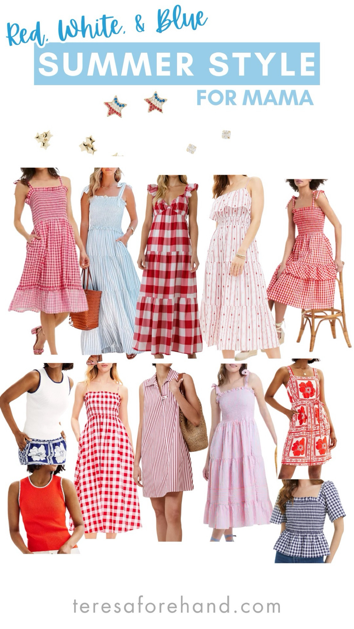 Red white and blue for summer! 

#LTKFamily #LTKSeasonal #LTKSaleAlert