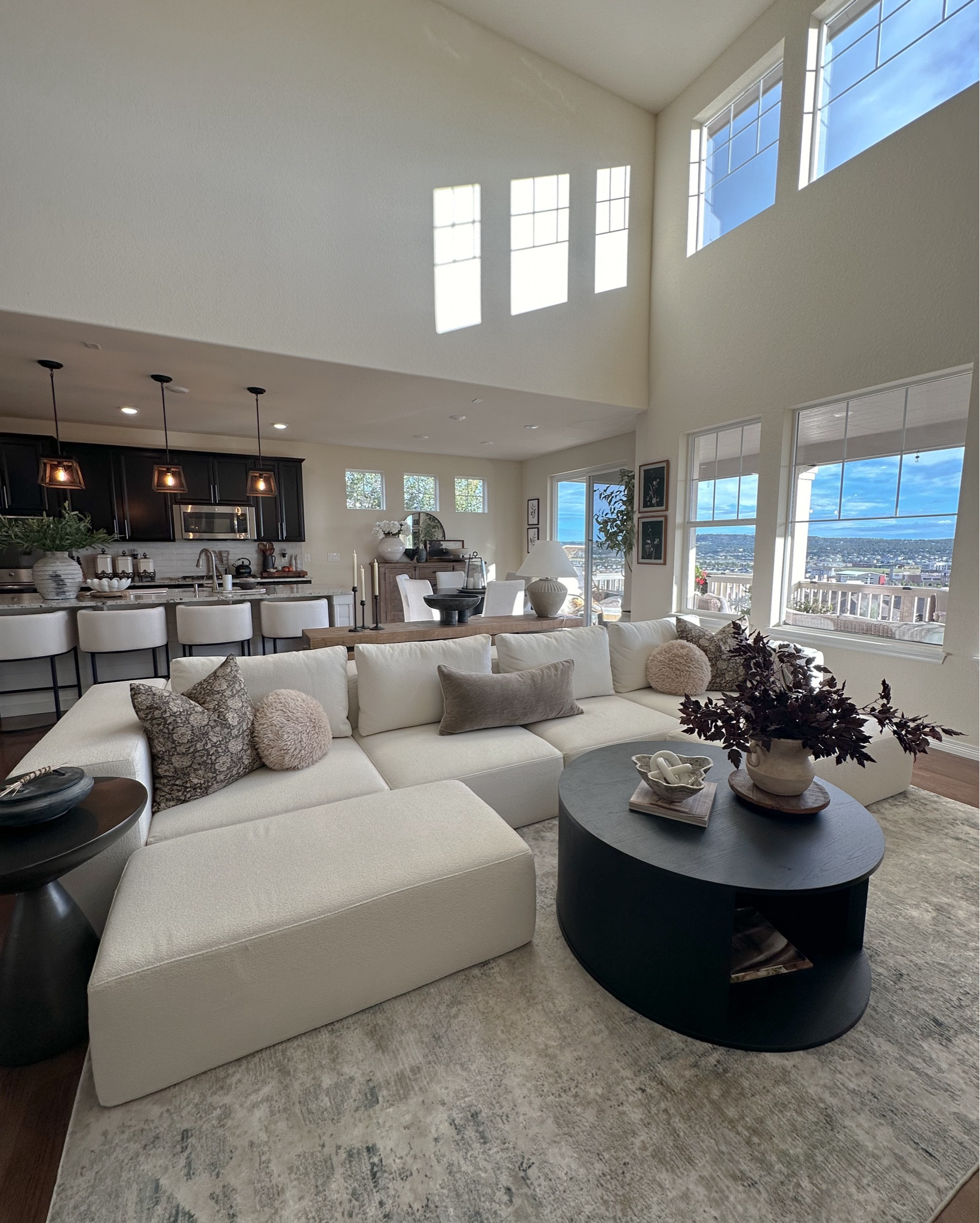 Shop living room! Modular sofa link is www.acanva.com/lvnvoiceteacher.  Use code 8HMV for 8% off the sale price!  

#LTKVideo 

#LTKHome