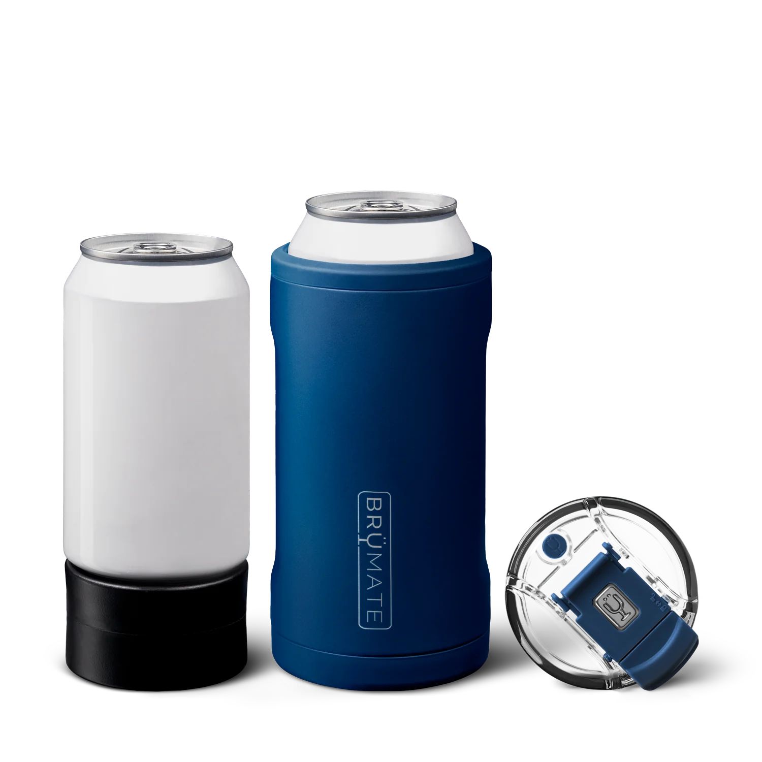 HOPSULATOR TRíO 3-in-1 | Matte Navy (16oz/12oz cans) | BruMate