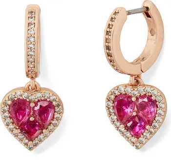 kate spade new york heart huggie hoop earrings | Nordstrom | Nordstrom Canada