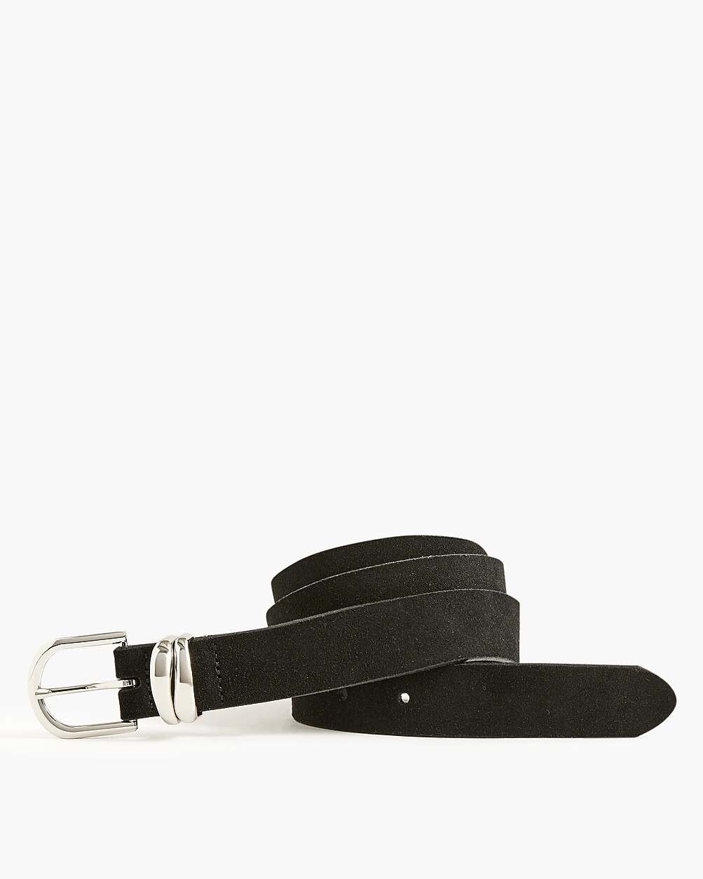 Double-keeper suede belt | J.Crew Factory
