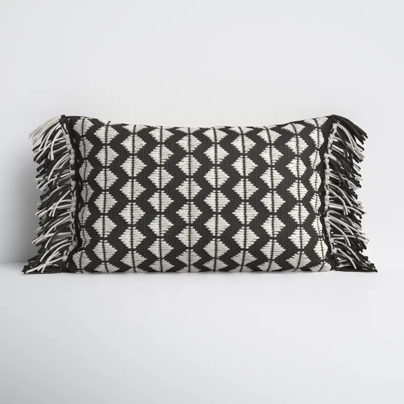 Senda Fringed Indoor/Outdoor Throw Pillow | Wayfair North America