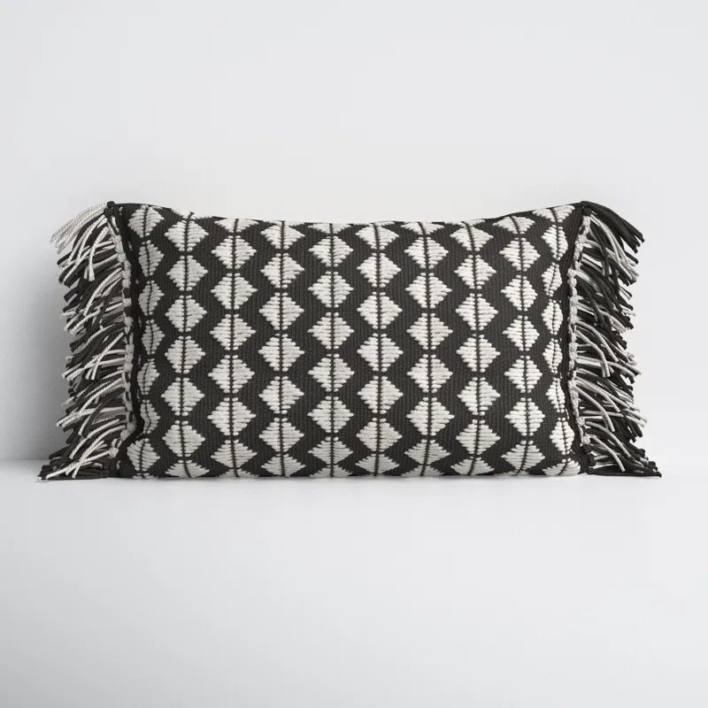 Senda Fringed Indoor/Outdoor Throw Pillow | Wayfair North America