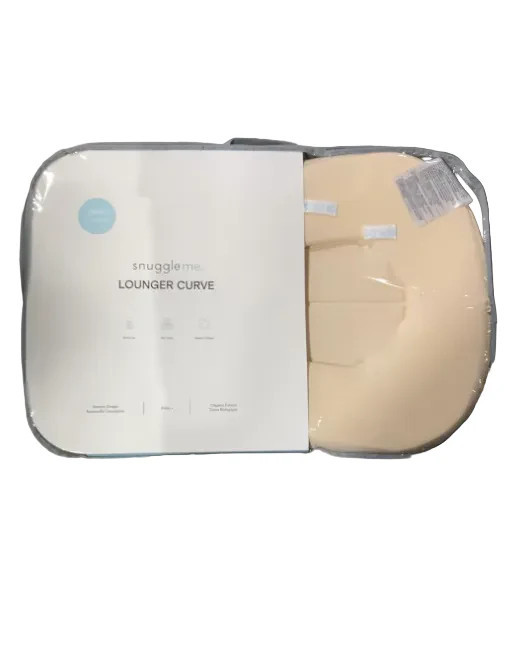 Snuggle Me Organic Lounger Curve, Natural | GoodBuy Gear