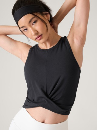 With Ease Twist Tank | Athleta