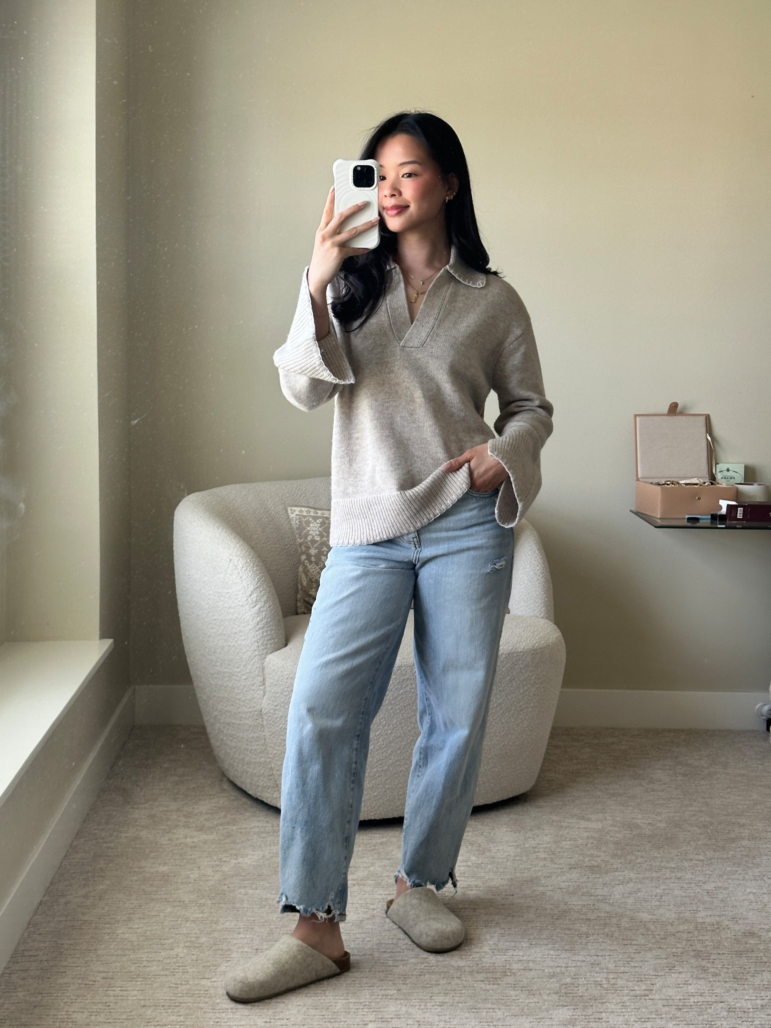 An easy and effortless at home outfit! 

code CE-CALLHERCLASSY gives you 40% off the clogs! 

#LTKStyleTip #LTKShoeCrush