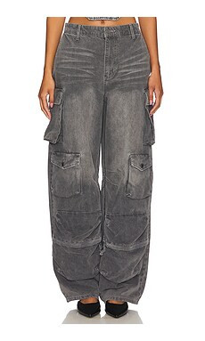 AFRM Parker Cargo in Smoke Grey from Revolve.com | Revolve Clothing (Global)