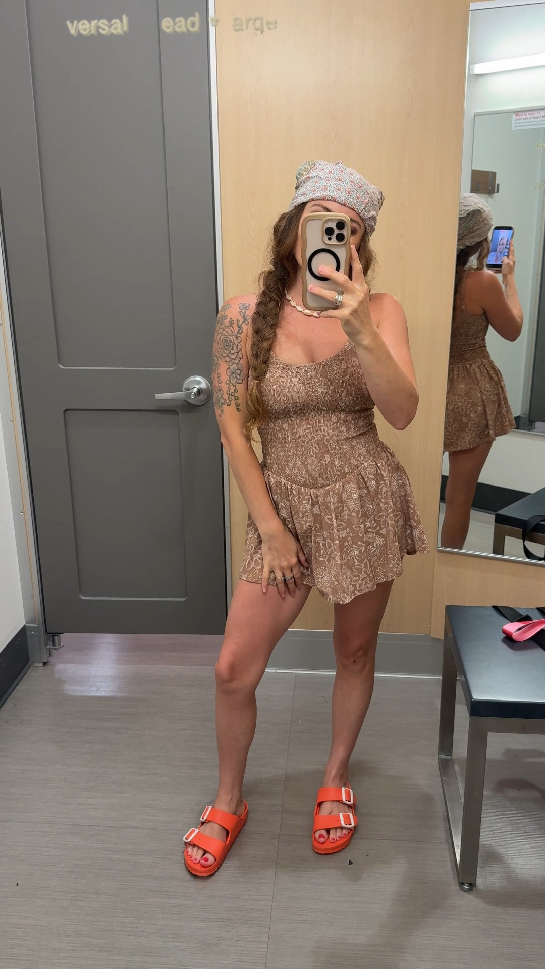 Wearing Xs 
Soooo flattering and supportive