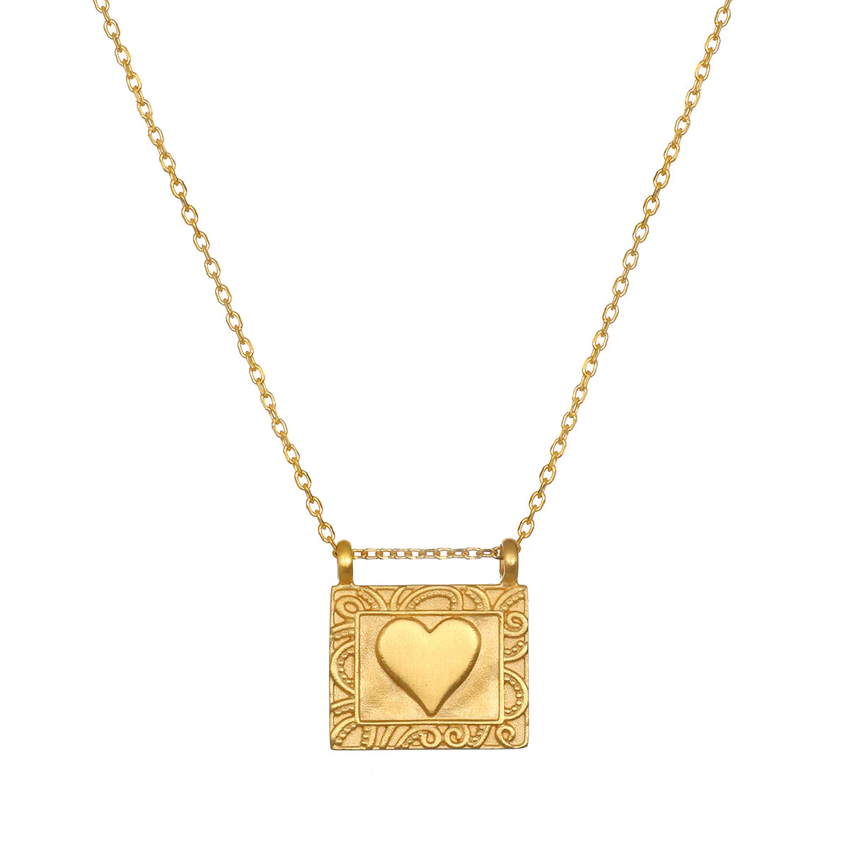 Heart Centered Gold Necklace | Satya Jewelry